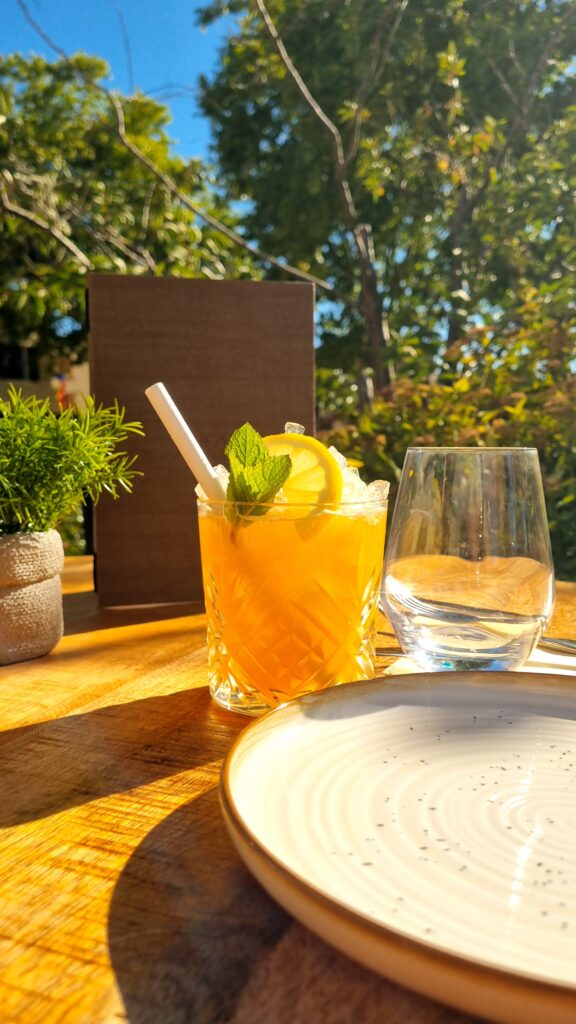 cocktail en terrasse solevia