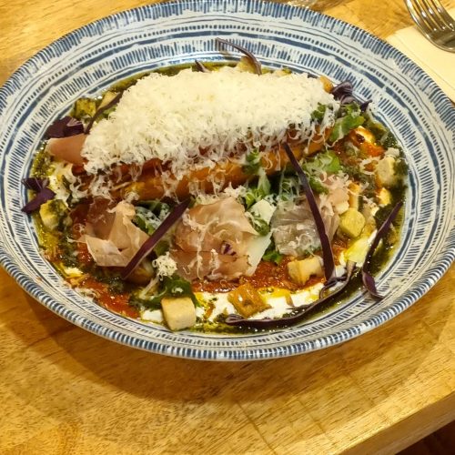 gourmand de patates douces solevia restaurant